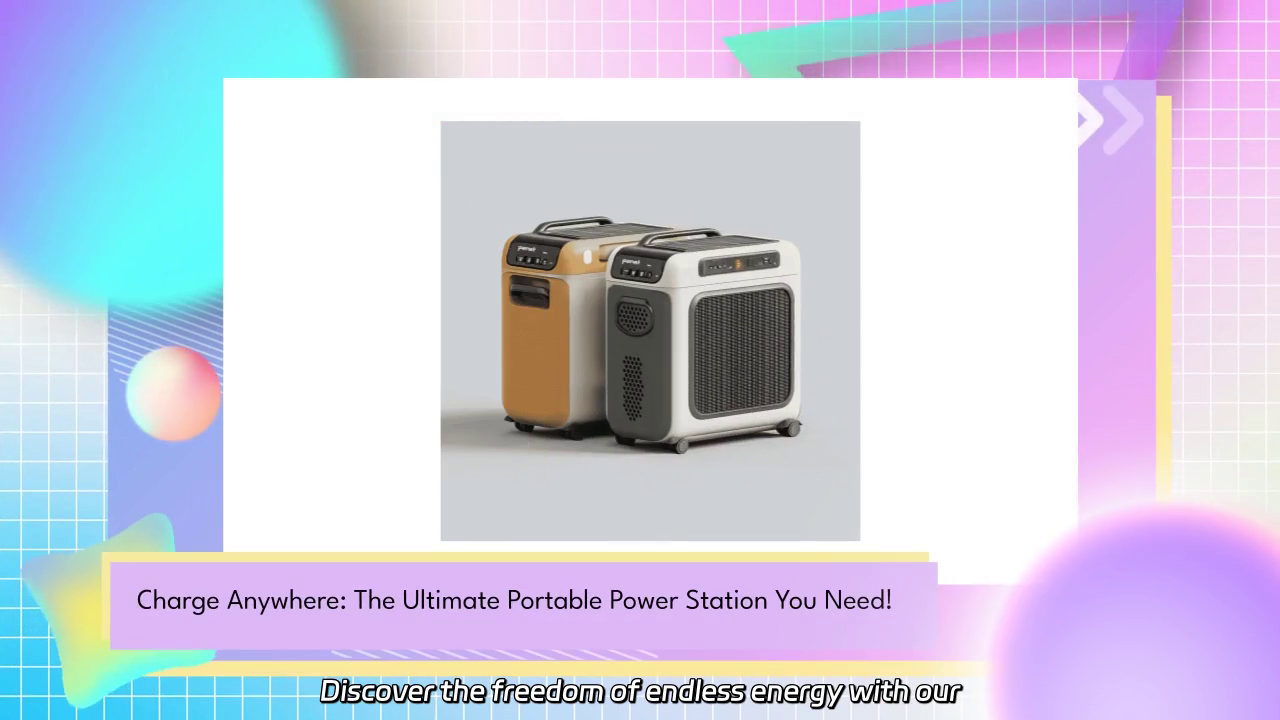 Unleash Endless Energy: The Ultimate Portable Power Station for Every Adventure!