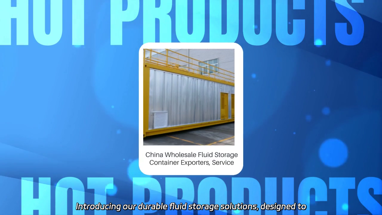 Durable Fluid Storage Solutions