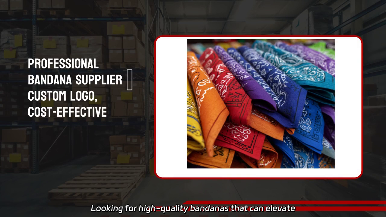 Professional Bandana Customization