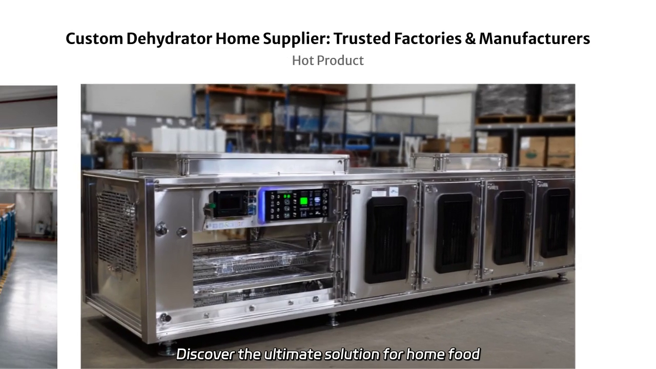 Custom Dehydrator Solutions for Home Use