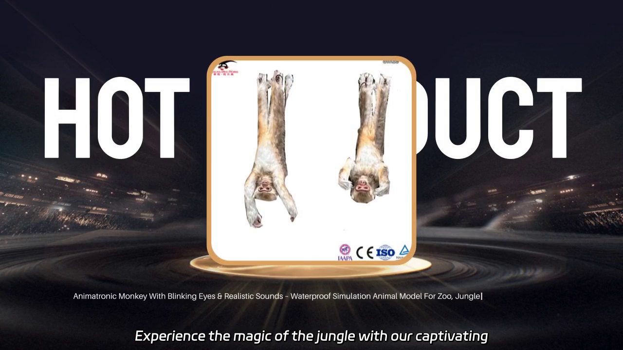 Engaging Animatronic Monkey