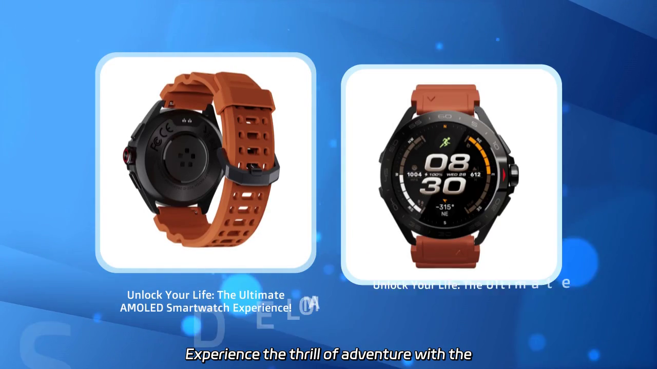 Adventure Awaits: Unleash the Power of the Ultimate AMOLED Smartwatch