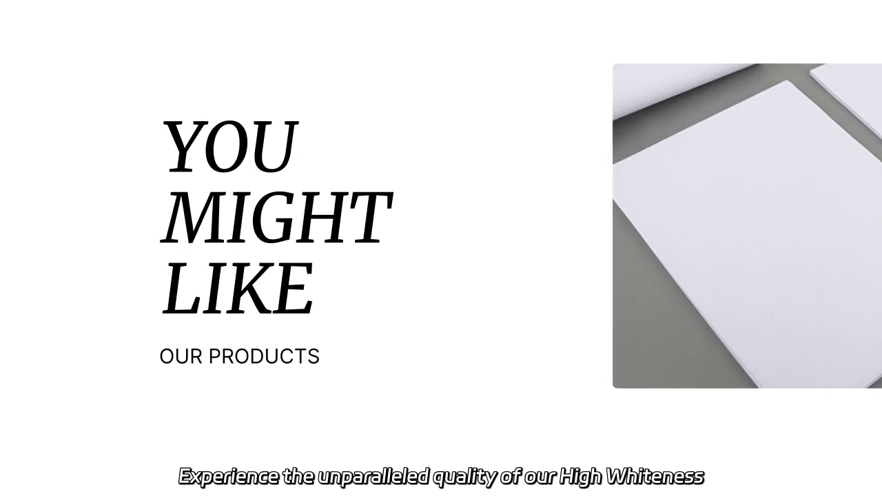 High Whiteness Offset Paper for Book Printing