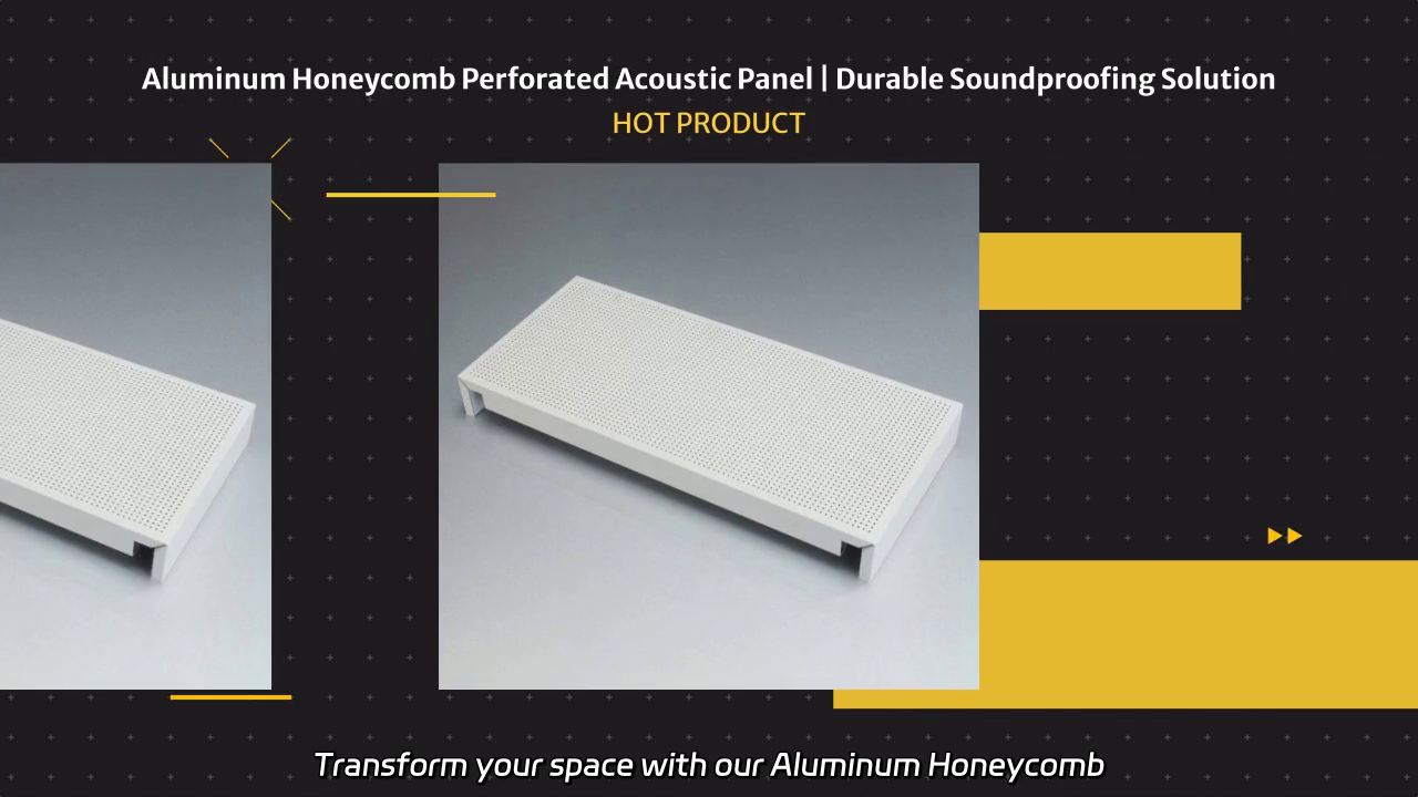 Aluminum Honeycomb Perforated Acoustic Panels: Elevate Your Space with Stunning Design and Performance