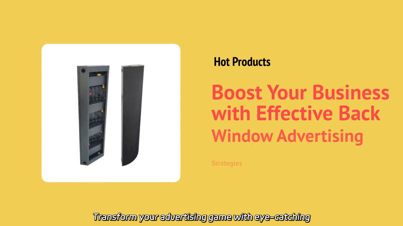 Unleash Your Brand Potential with Stunning Back Window Advertising Solutions