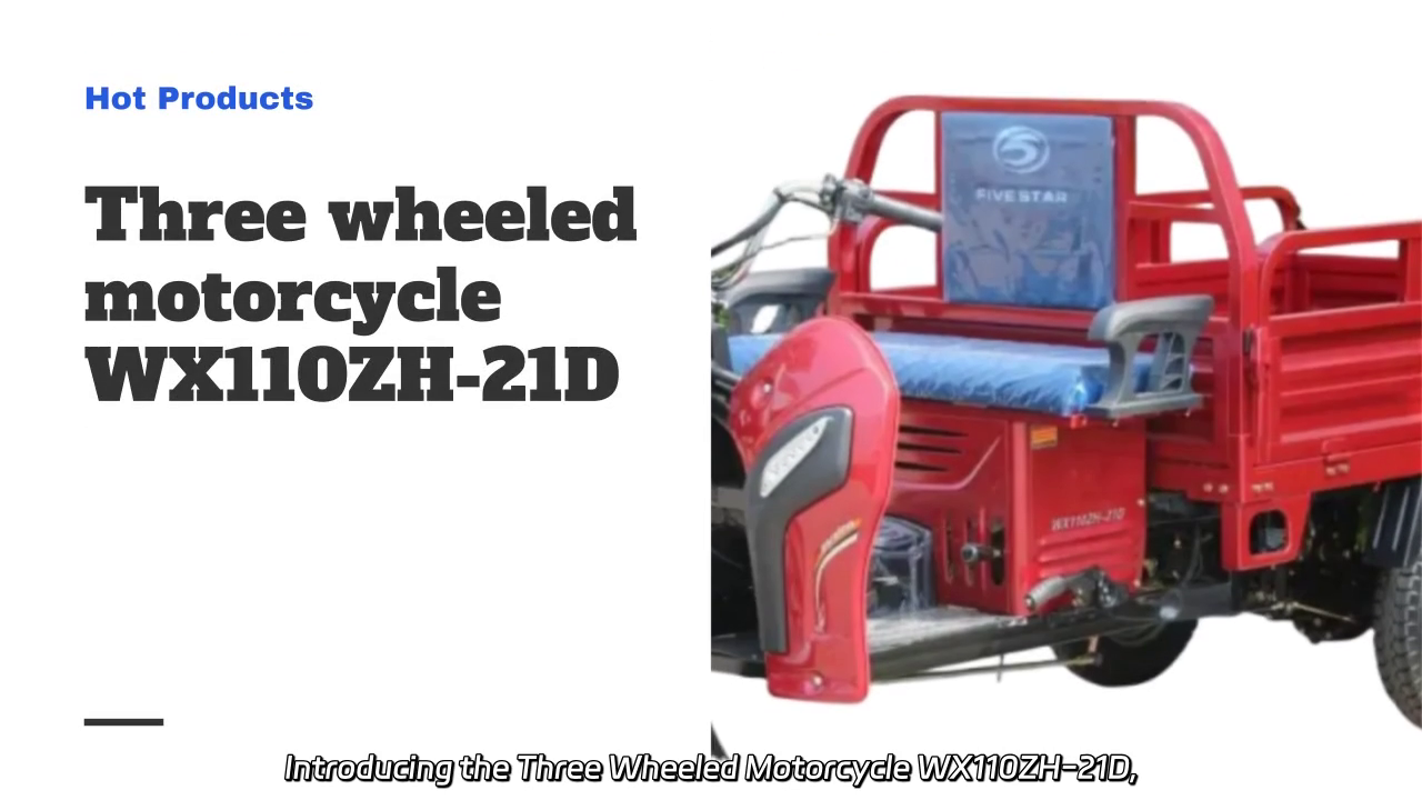 Three Wheeled Motorcycle WX110ZH-21D: Power