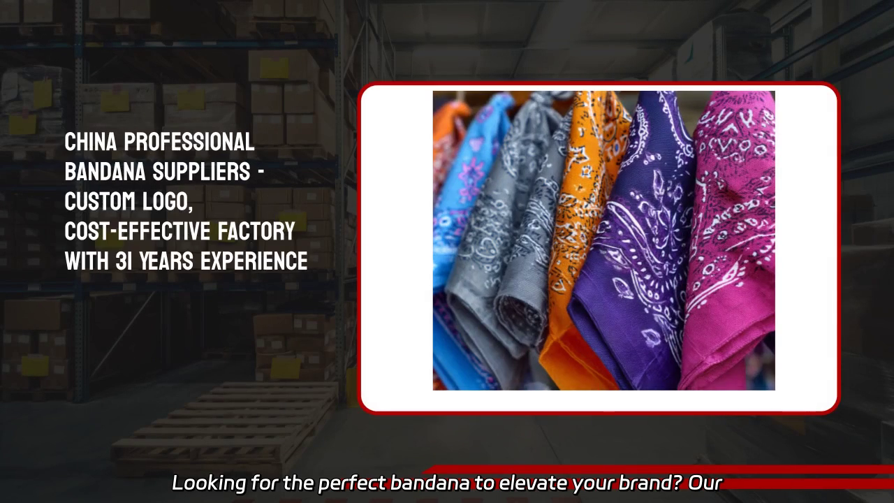 Custom Logo Bandanas from China