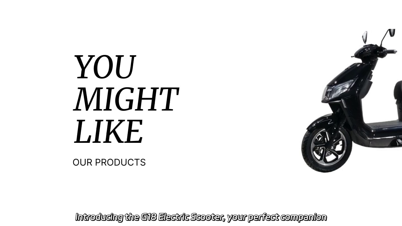 China G18 Electric Scooter