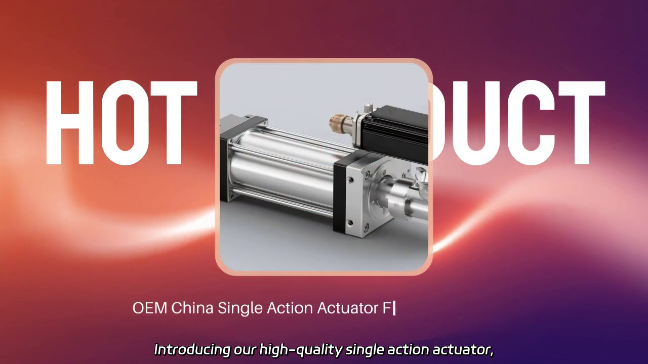 OEM China Single Action Actuator - High-Quality Production