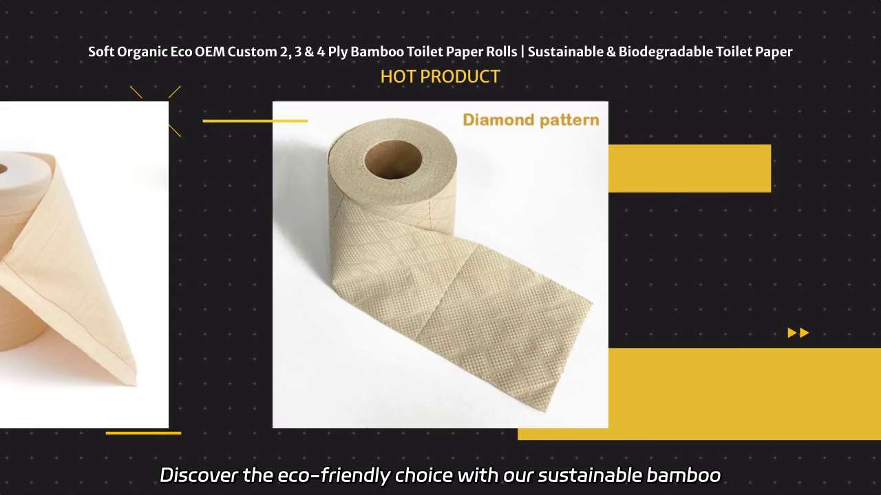 Eco-Friendly Bamboo Toilet Paper: Sustainable