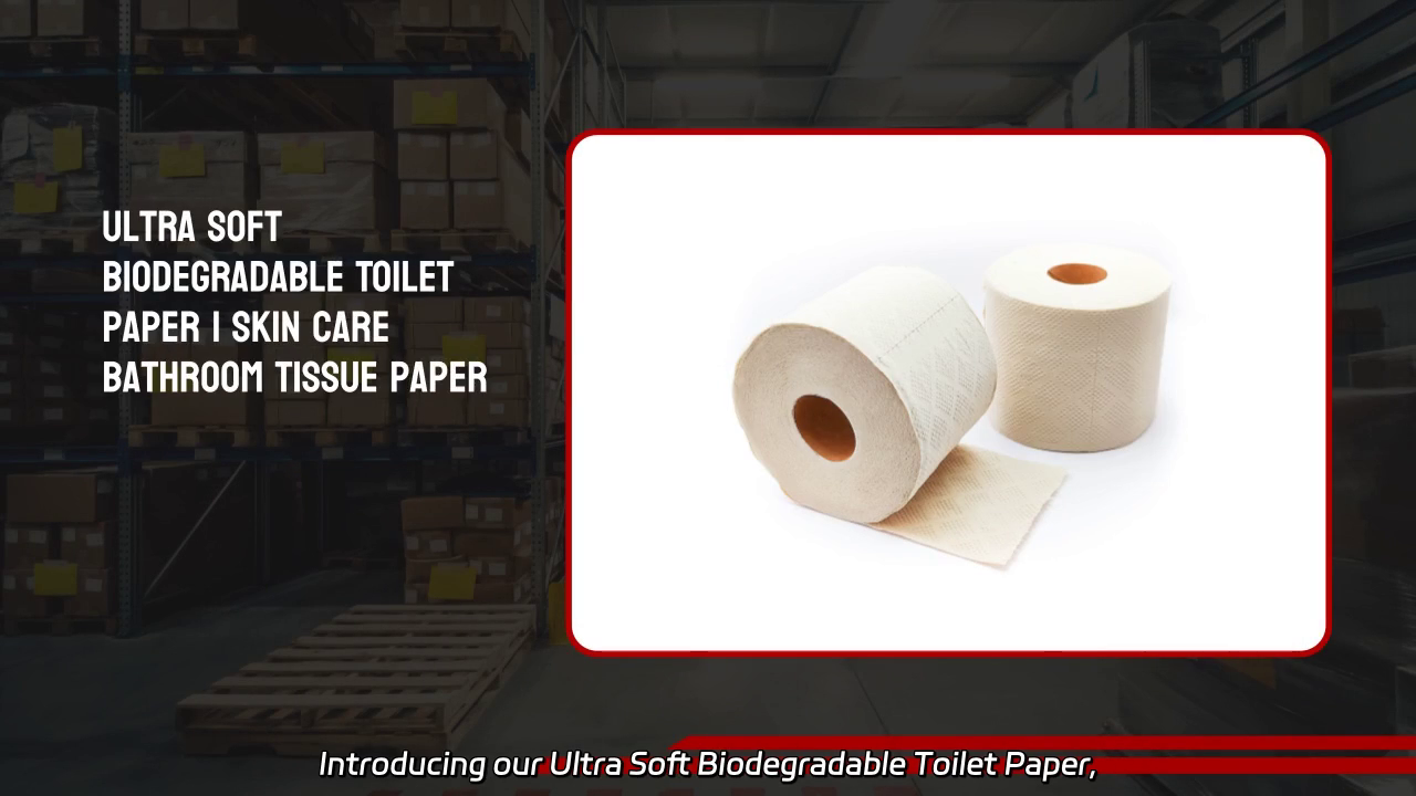 Ultra Soft Biodegradable Toilet Paper