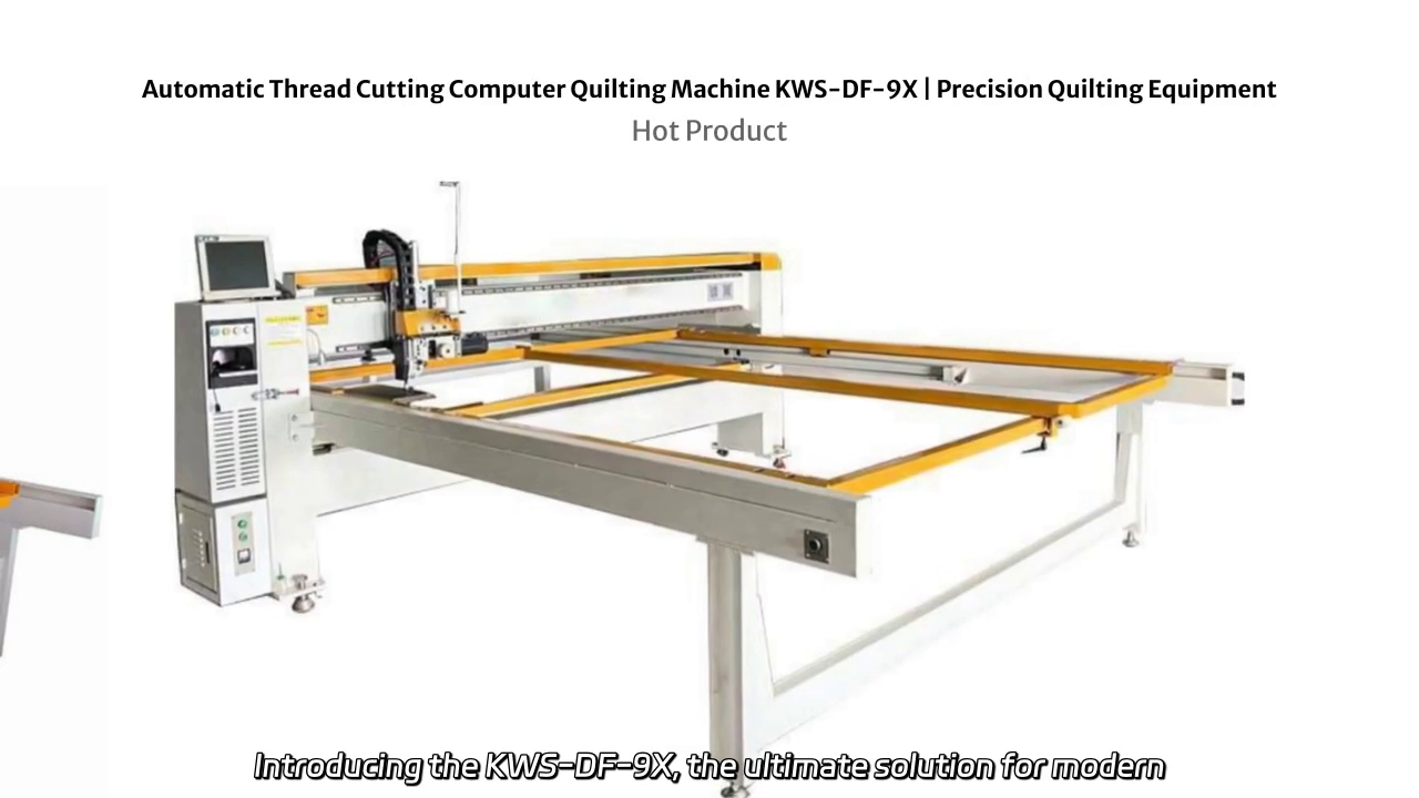 Revolutionizing Quilting: The High-Speed Automatic Thread Cutting Machine KWS-DF-9X