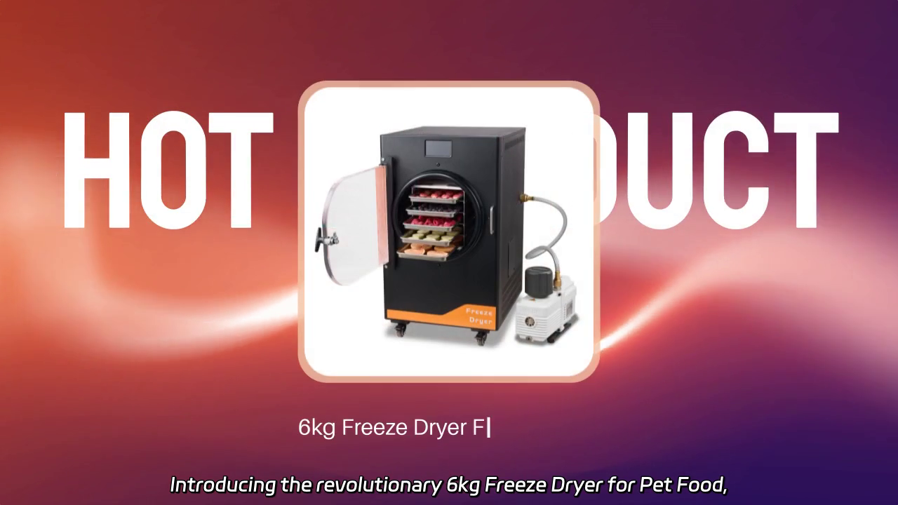 6kg Freeze Dryer for Pet Food