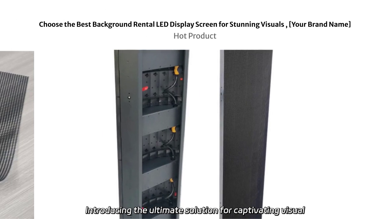Unleash Stunning Visuals with Our Premium Background Rental LED Display Screen
