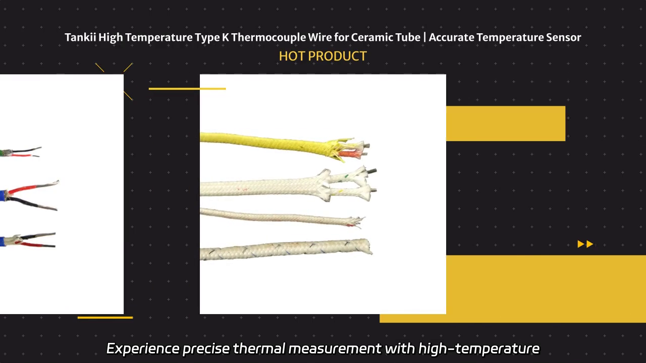 High Temperature Thermocouple Wire Type K for Accurate Thermal Measurement