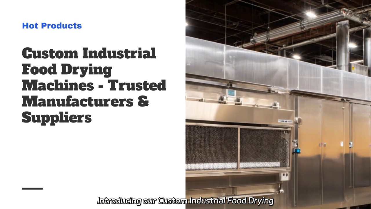 Custom Industrial Food Drying Machines: Quality You Can Trust