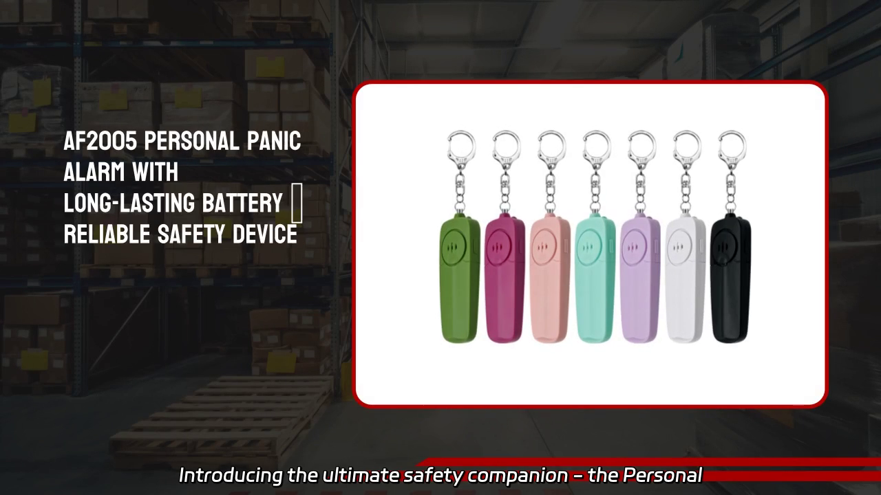 Personal Panic Alarm - 130dB Emergency Alert Device
