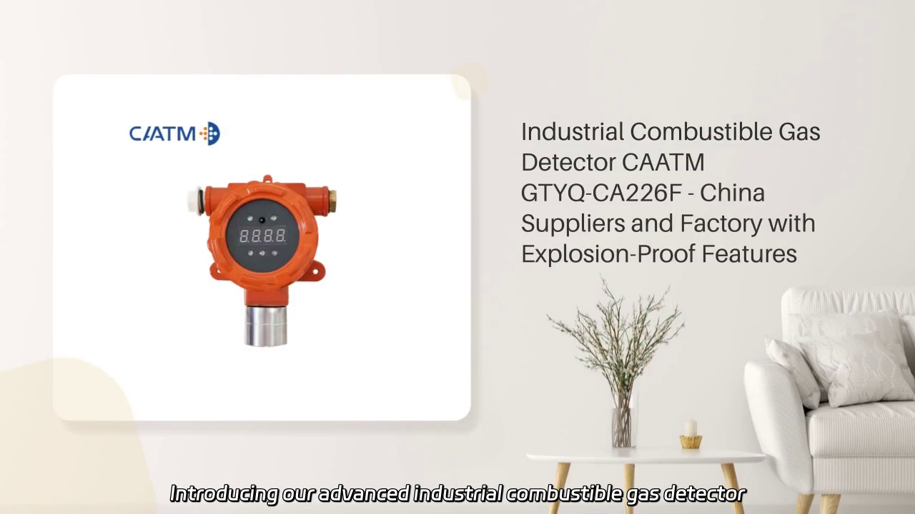 Advanced Industrial Combustible Gas Detector - Explosion-Proof