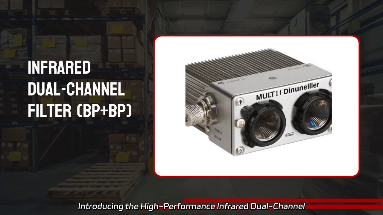 High-Performance Infrared Dual-Channel Filter for Precision Applications