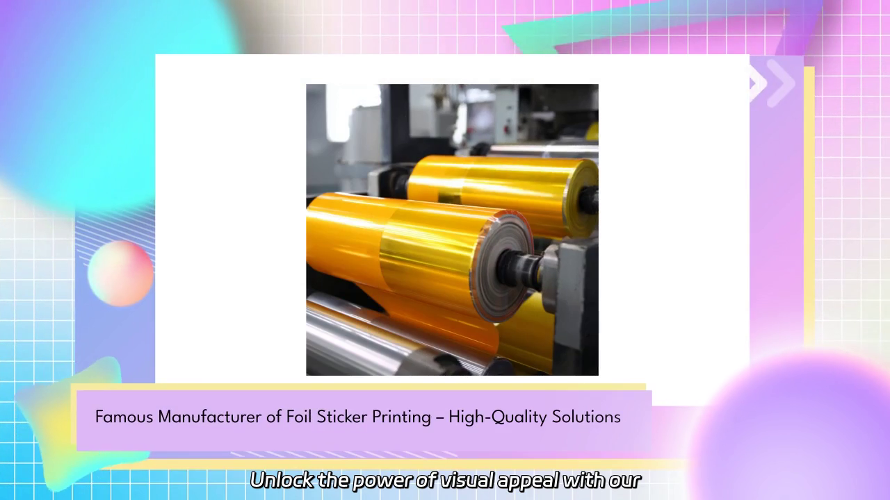 High-Quality Foil Sticker Printing Solutions