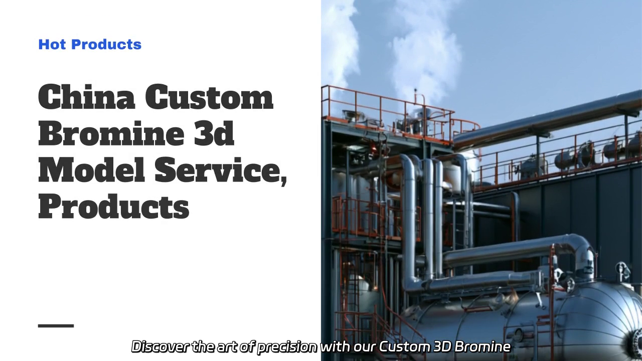 Custom 3D Bromine Model Creation