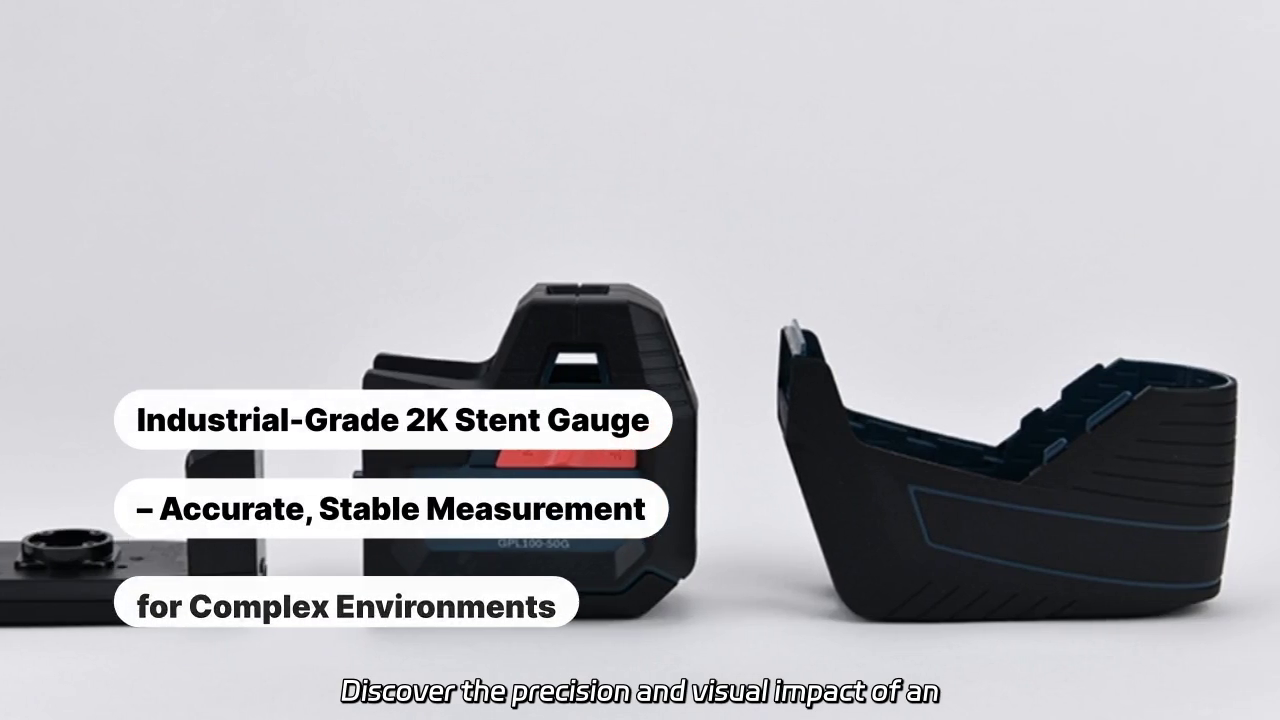 Industrial-Grade 2K Injection-Molded Stent Gauge