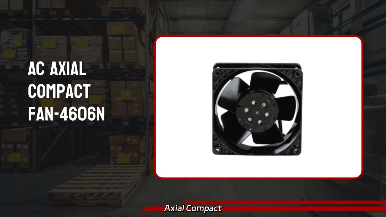 AC Axial Compact Fan-4606N: Unleashing High-Performance Cooling in a Compact Design
