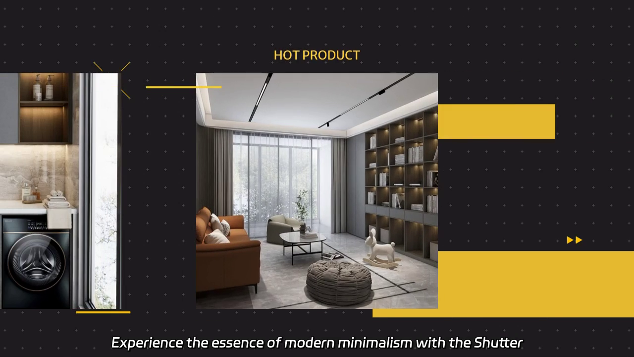 Modern Minimalism: The Shutter Serenade Series