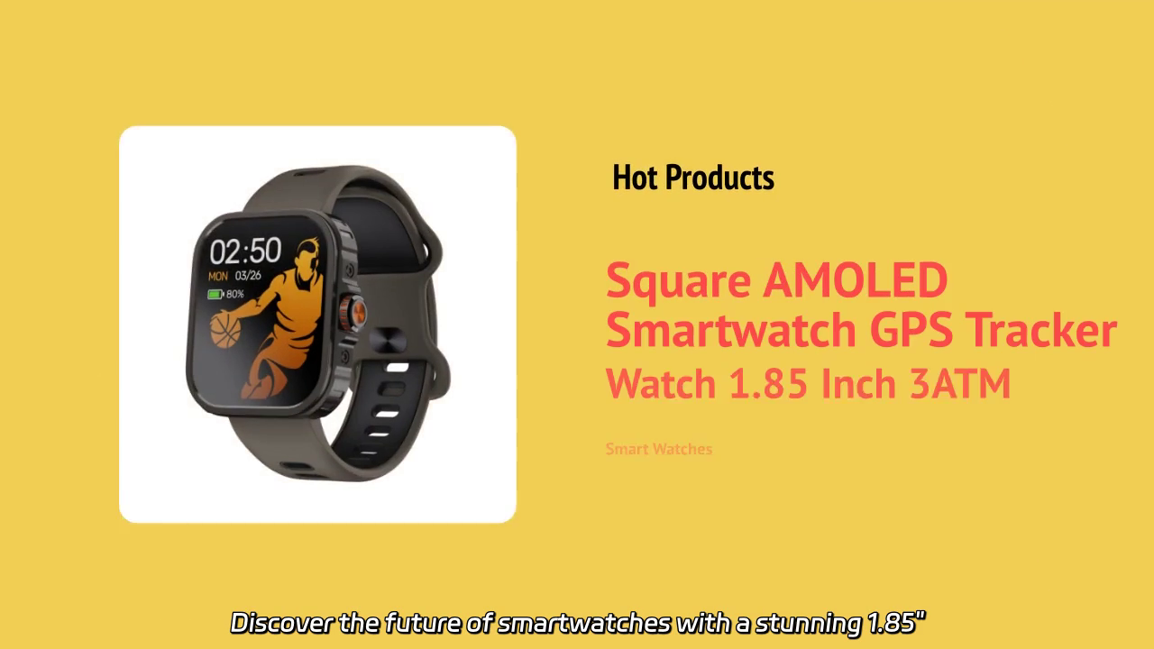 Vivid 1.85" AMOLED Smartwatch