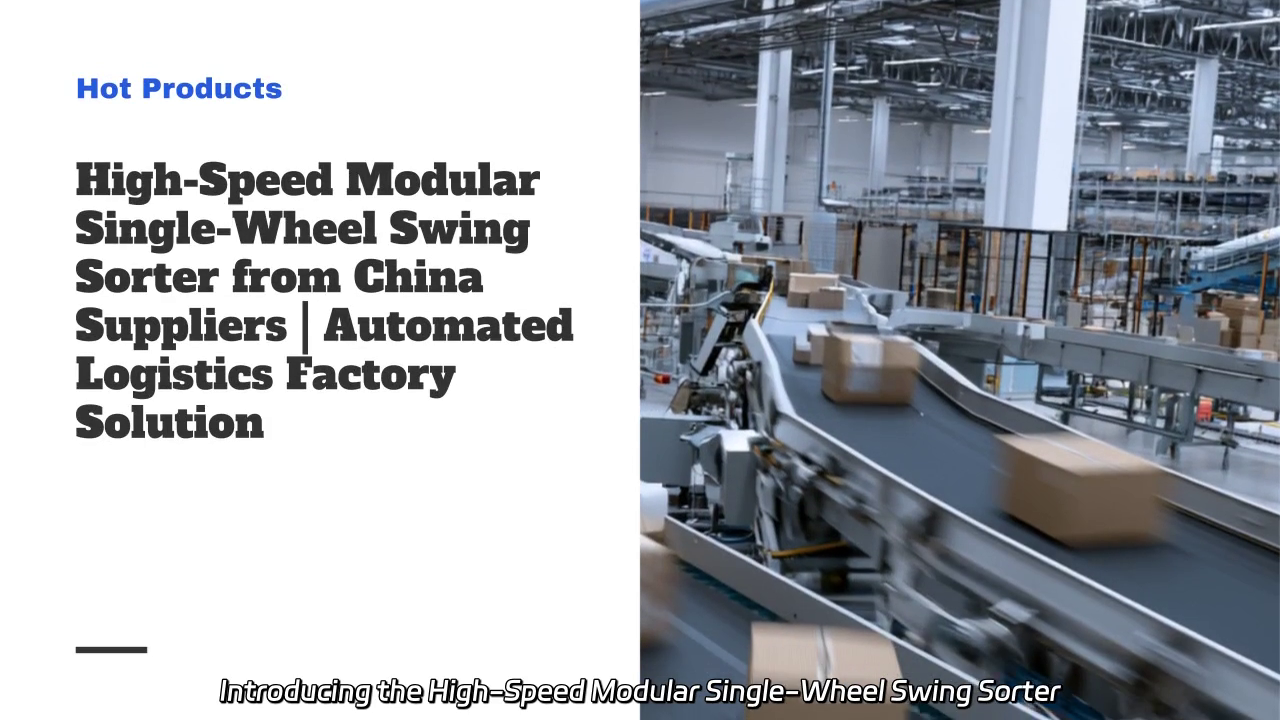High-Speed Modular Single-Wheel Swing Sorter