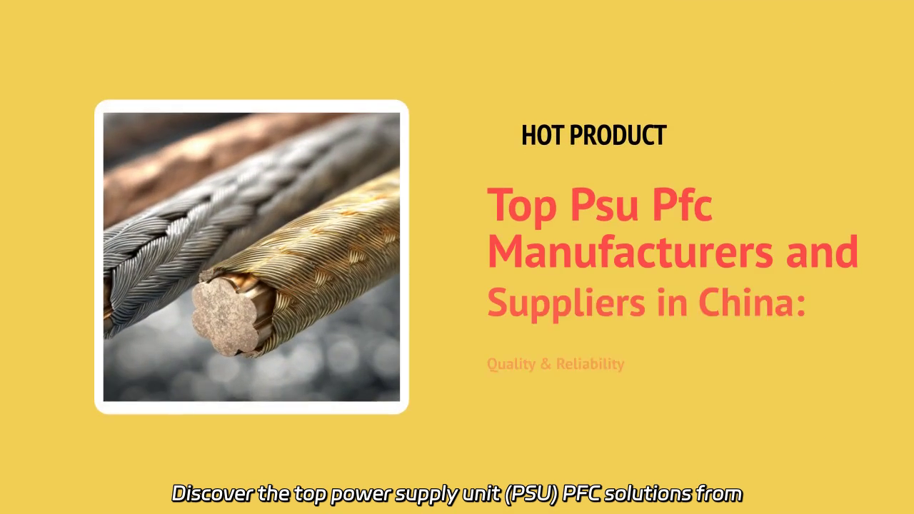 Top PSU PFC Solutions: Quality and Reliability from Leading Chinese Manufacturers
