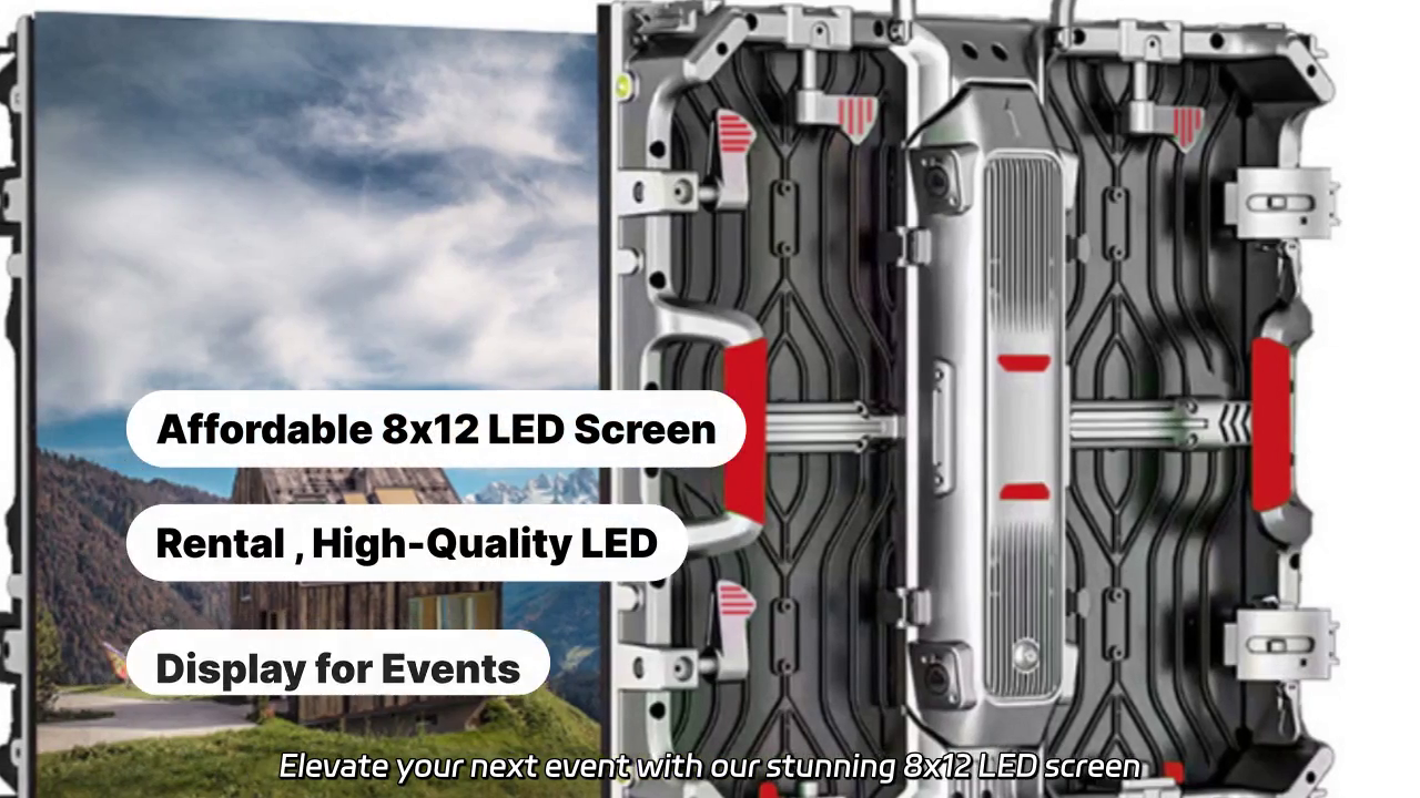Elevate Your Event with Affordable 8x12 LED Screen Rental
