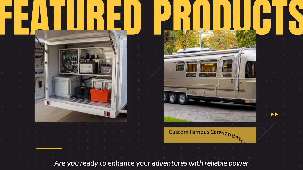 Custom Lithium Caravan Battery Solutions for Your Adventures