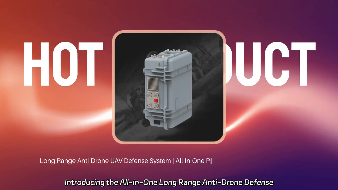 All-in-One Long Range Anti-Drone Defense System