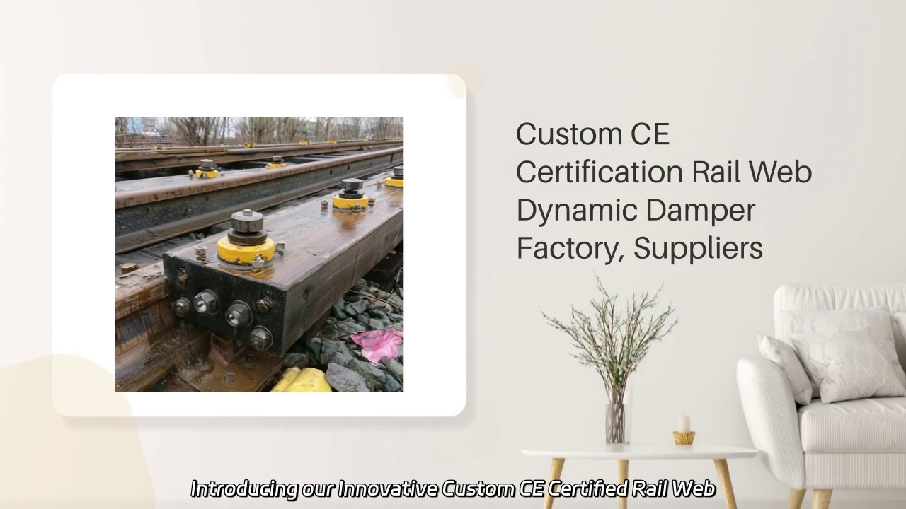 Innovative Custom CE Certified Rail Web Dynamic Dampers for Enhanced Performance