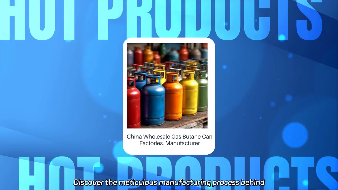 High-Quality Gas Butane Can Manufacturing Process