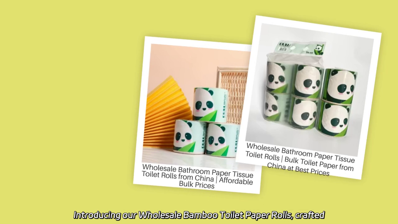 Wholesale Bamboo Toilet Paper Rolls