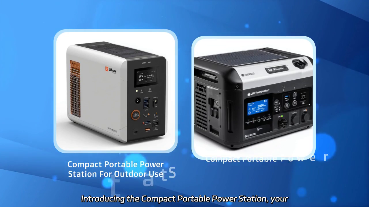 Compact Portable Power Station: Your Ultimate Outdoor Energy Solution