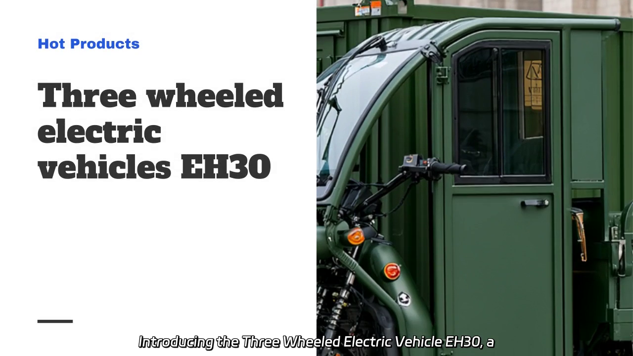 Dreirädriges Elektrofahrzeug EH30