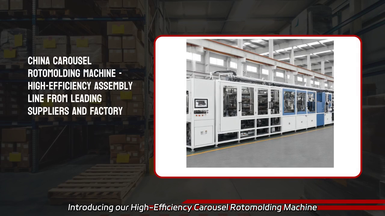 High-Efficiency China Carousel Rotomolding Machine Assembly Line