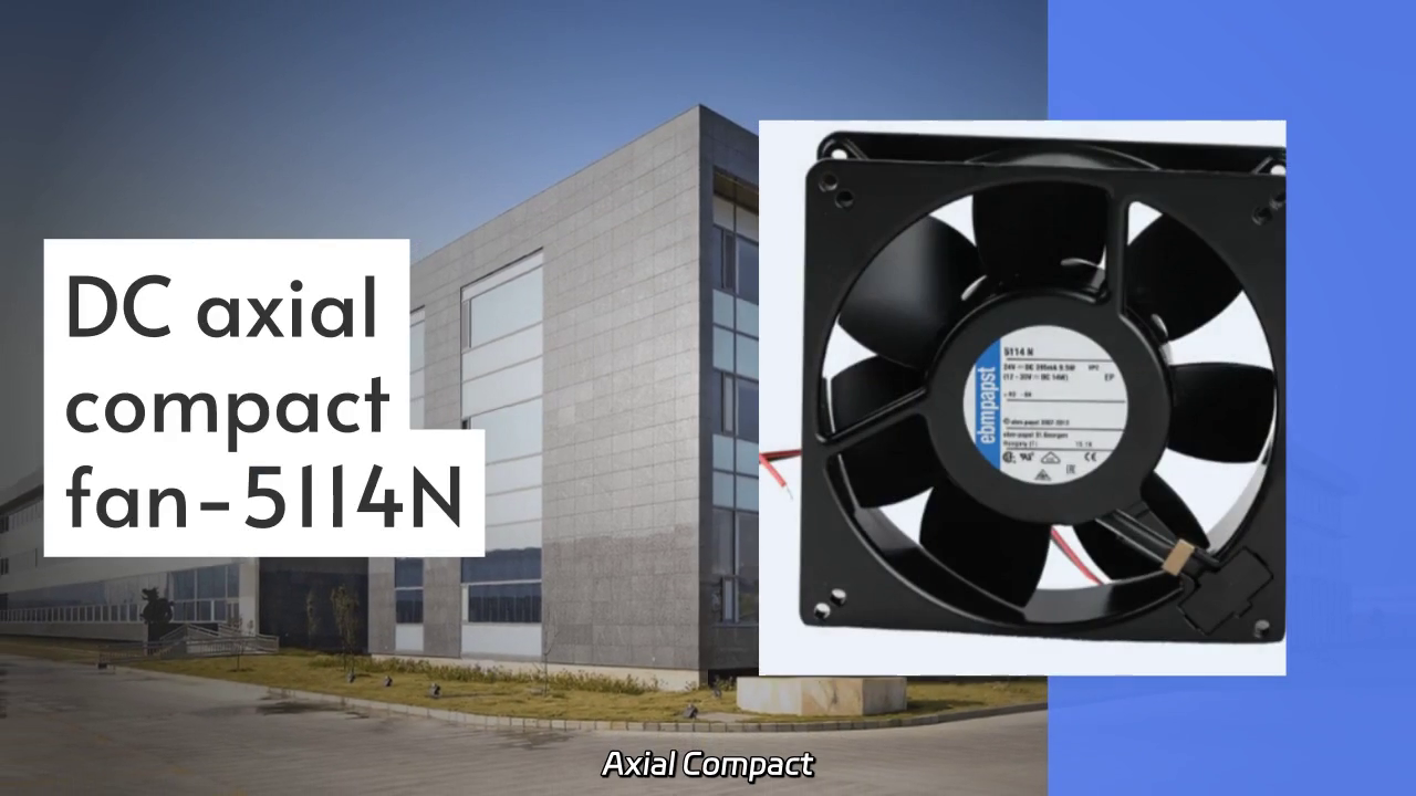 DC Axial Compact Fan-5114N