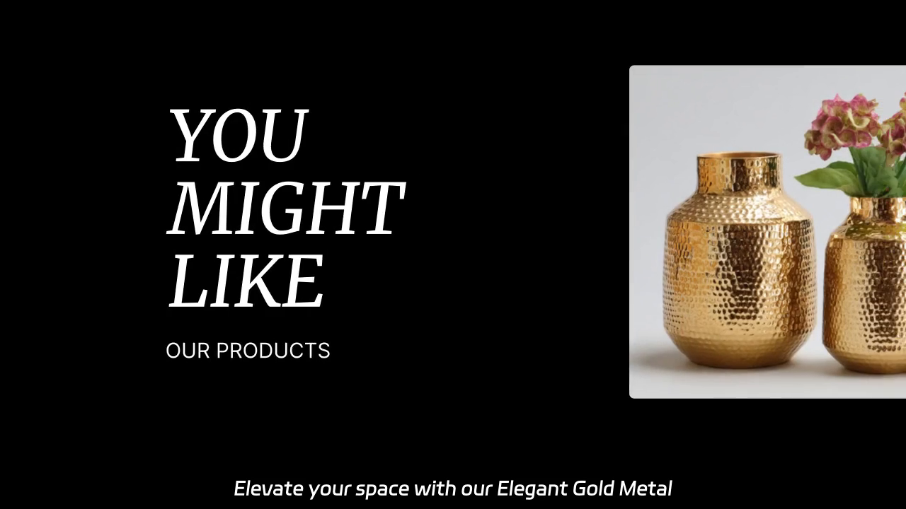 Elegant Gold Metal Vase: Your Premier OEM Supplier & Manufacturer for Sophisticated Décor Solutions
