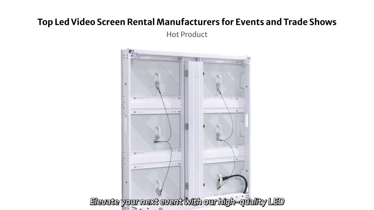 High-Quality LED Video Screen Rentals for Events and Trade Shows