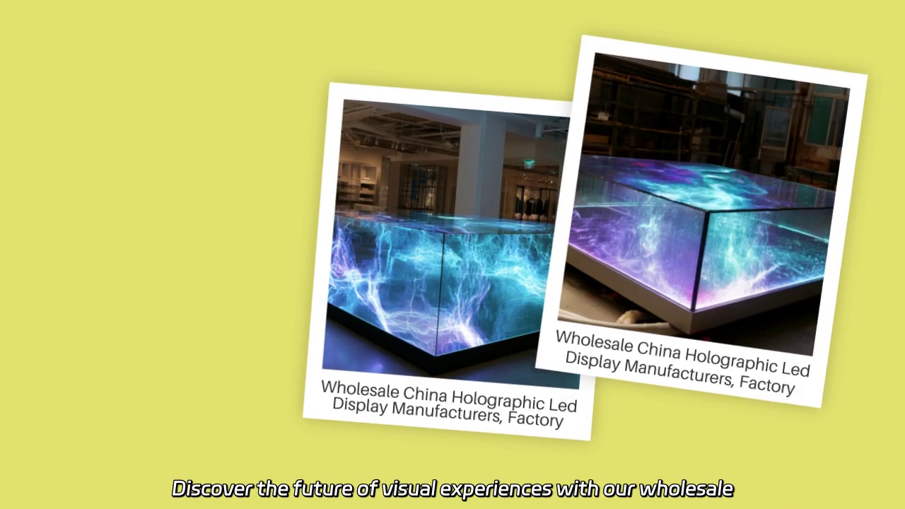 Wholesale Holographic LED Display Solutions