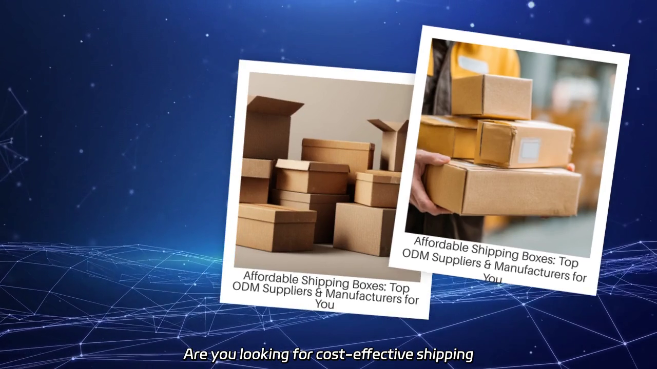 Affordable Shipping Solutions: Discover Top ODM Suppliers and Manufacturers