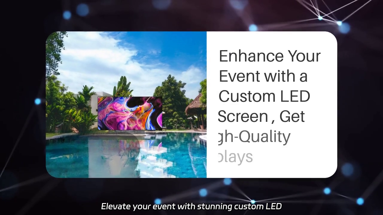Elevate Your Event with Custom LED Screens