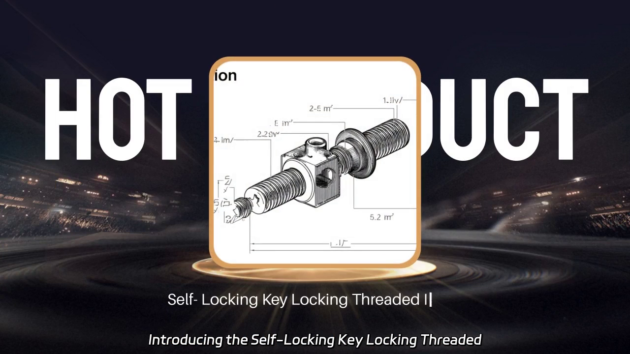 Self-Locking Key Locking Threaded Insert: The Ultimate Vibration-Proof Solution
