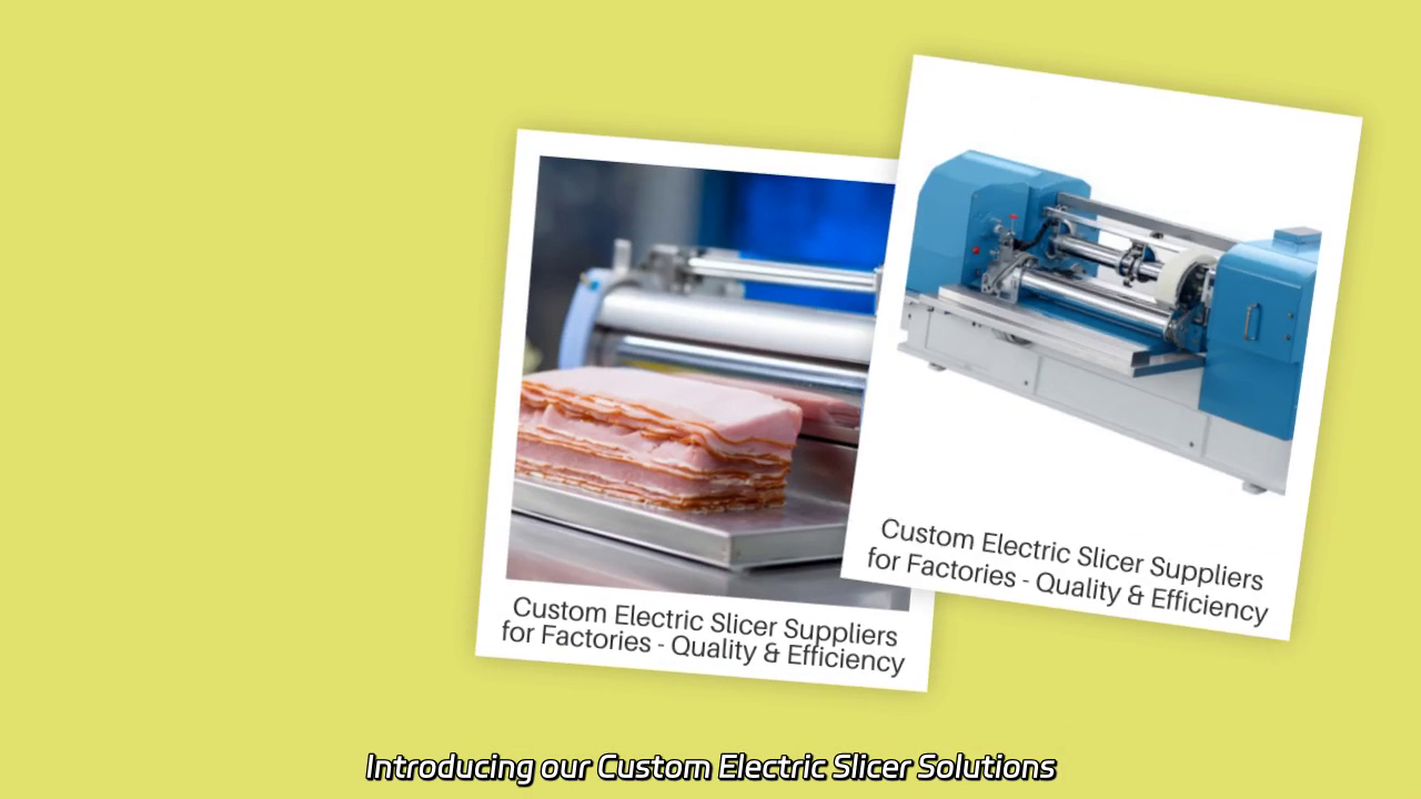 Custom Electric Slicer Solutions for Enhanced Factory Efficiency