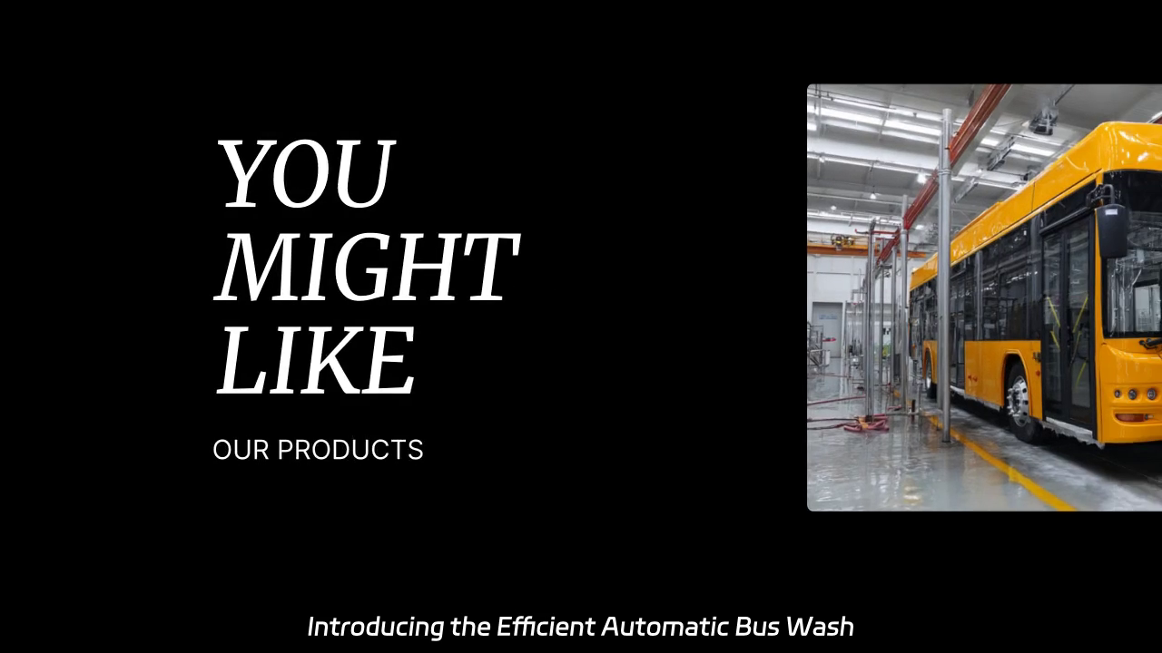 Efficient Automatic Bus Wash System for Modern Factories
