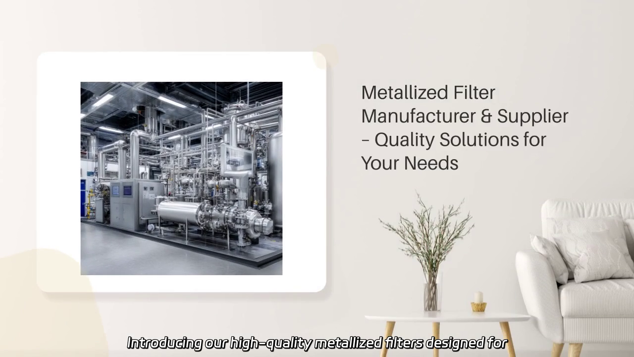 Quality Metallized Filters for Optimal Performance